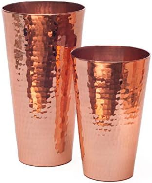 Hand Hammered Copper Boston Shaker Set