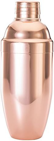 Copper cobbler cocktail shaker twenty four oz