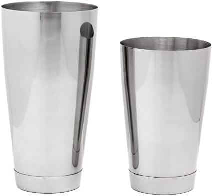 Weighted Stainless Steel Two Piece Shaker