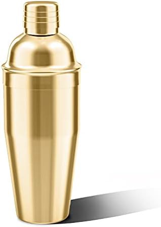 Gold Stainless Steel 24 oz Martini Shaker