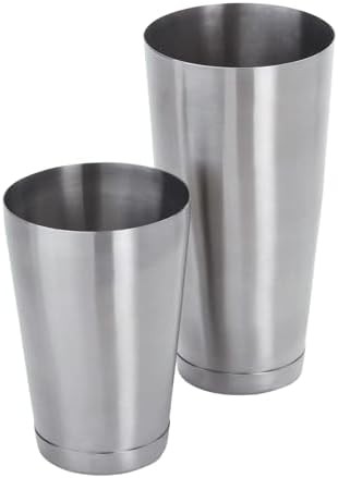 Stainless steel weighted Boston shaker tins