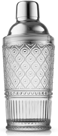 clear glass Claro cocktail shaker