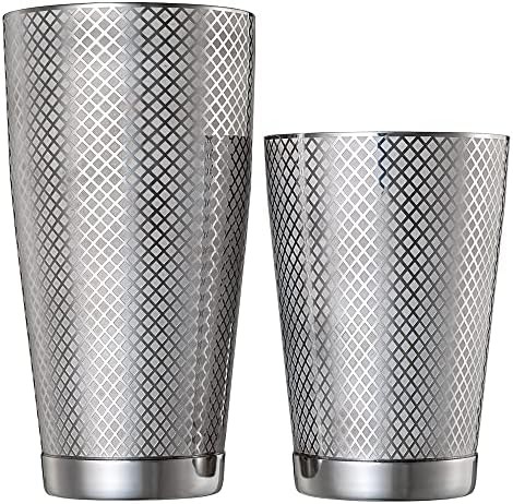 Stainless Steel Diamond Lattice Shaker Set