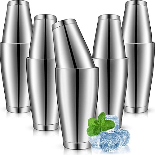 Professional weighted boston shaker tin set