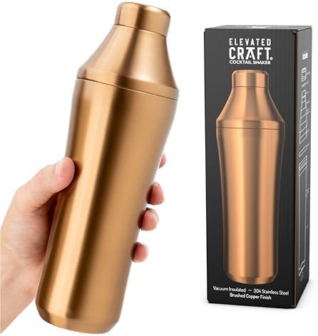 Copper vacuum insulated hybrid cocktail shaker 28 oz