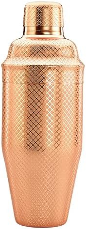 Copper plated diamond lattice Japanese shaker