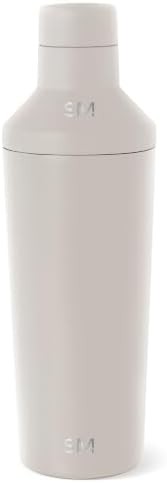 Almond birch insulated boston cocktail shaker 20 oz