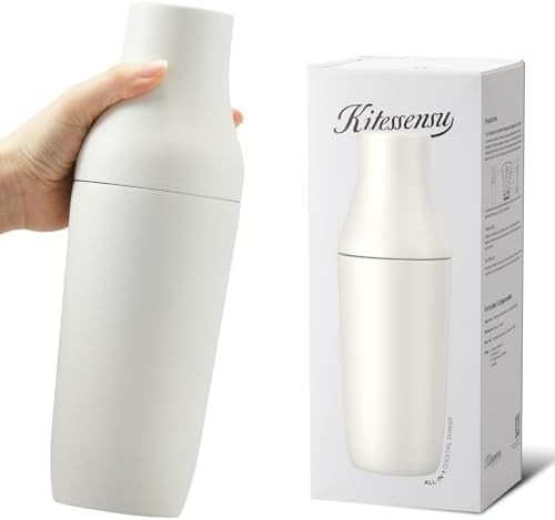 Cream hybrid vacuum insulated shaker