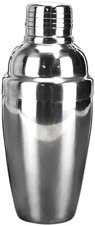 Small Silver Stainless Steel Drink Shaker