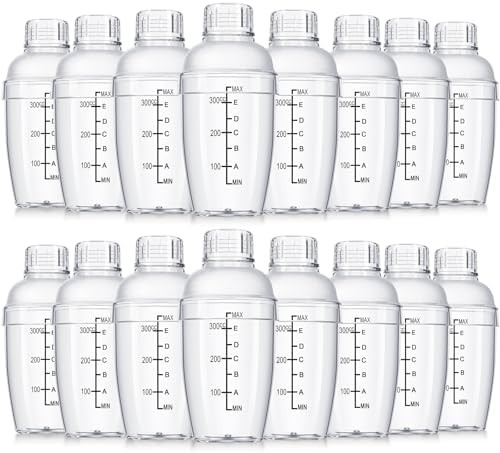Sixteen Piece Plastic Shaker Set