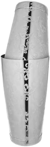 Etched Lavender Pattern Weighted Shaker Tins