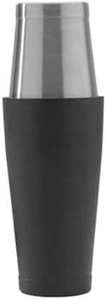 Boston stainless steel black drink shaker