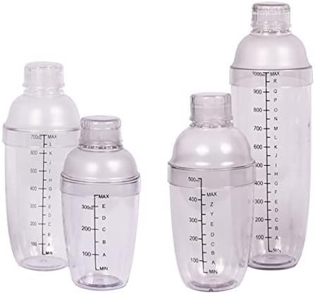 Large scale milk tea shaker 4 piece set