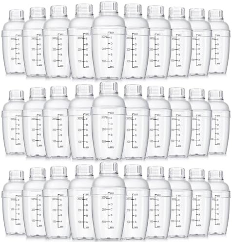 Thirty Piece Plastic Drink Mixer Set