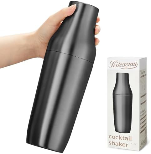 Matte black hybrid vacuum insulated shaker