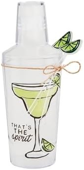 Margarita cocktail shaker set in plastic