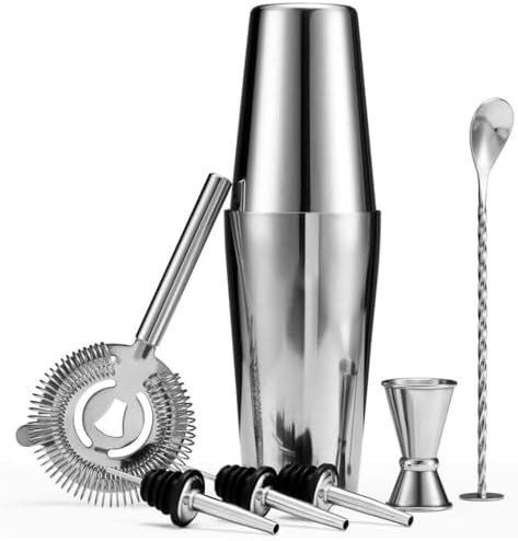 Seven piece Boston bar tool pourer