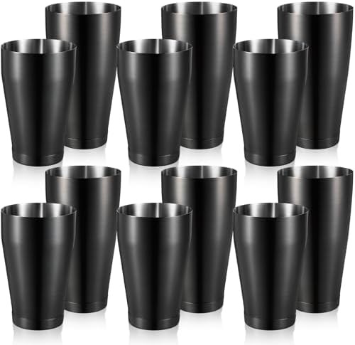 Matte Black Boston Shaker Ten Piece Set