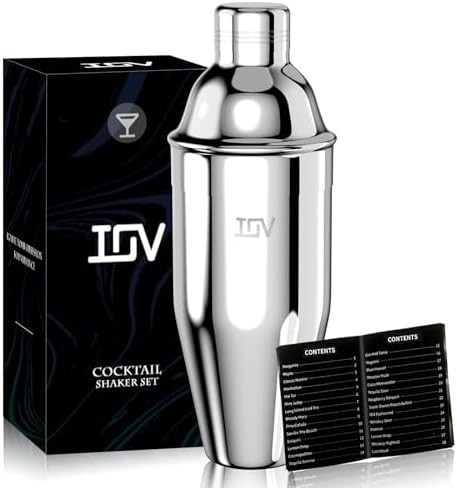 Stainless Steel Cobbler Shaker 24 oz