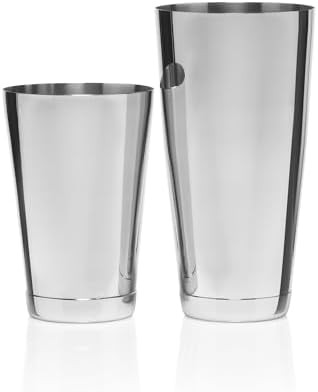 Koriko Weighted Stainless Steel Shaking Tin Set