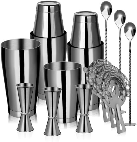 Boston Shaker Set with Bar Spoon