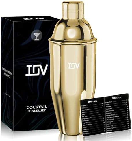 Gold Professional Cobbler Shaker 24 oz