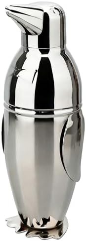 Penguin Shaped 17 oz Stainless Steel Shaker