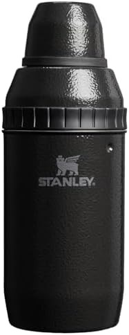 Hammertone black travel cocktail shaker set
