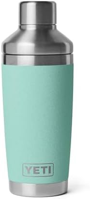 Insulated Stainless Steel Shaker in Sea Stone